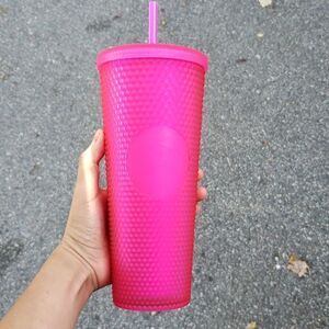 Starbucks 2021 Cold Cup venti pink jelly collectible